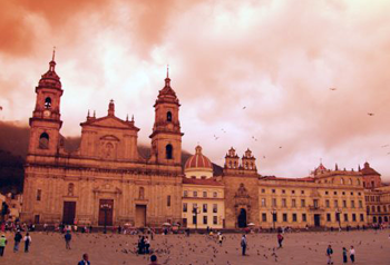 Cathedral in Bogota, Colombia, South America